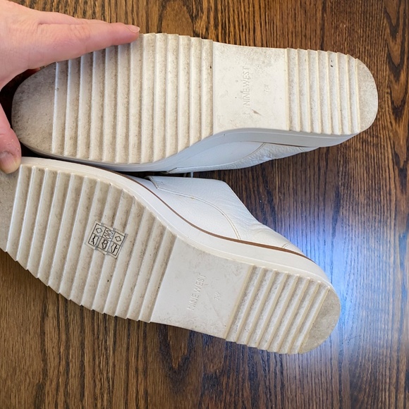 Nine West Cream Platform Shoes - Picture 7 of 9